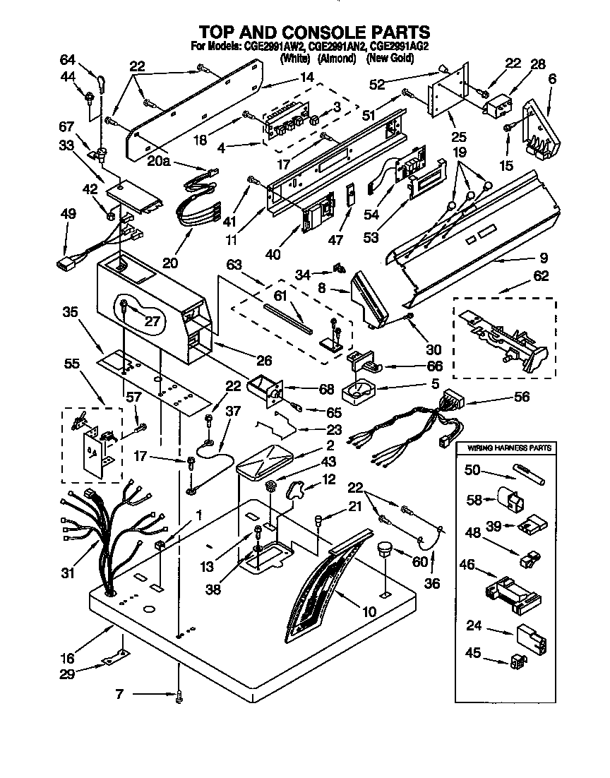 TOP AND CONSOLE