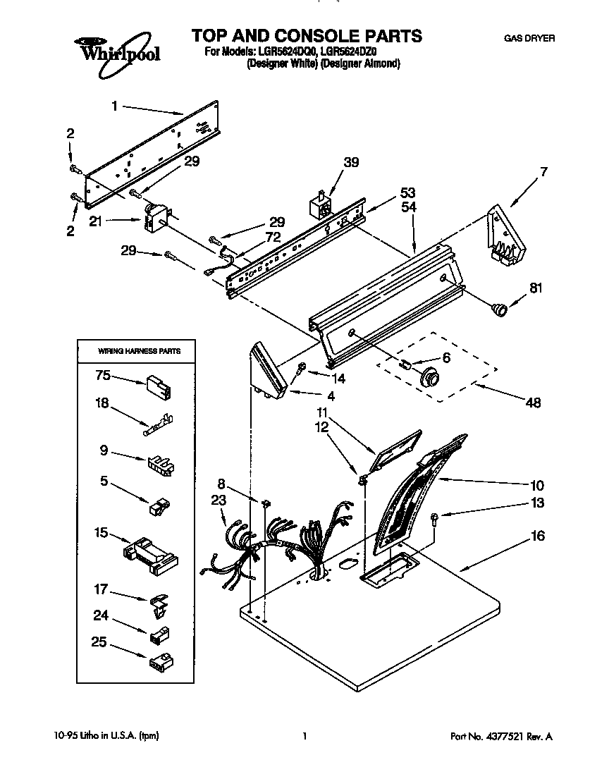 TOP AND CONSOLE