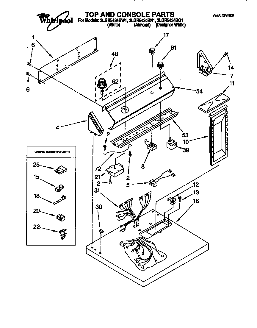 TOP AND CONSOLE