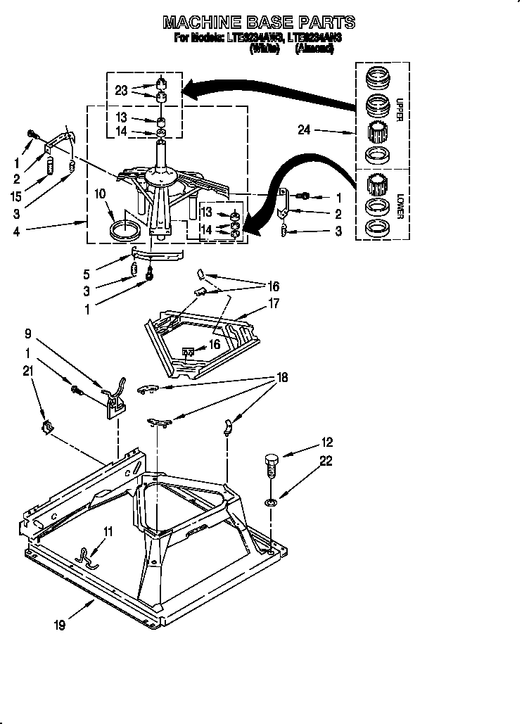 Machine base