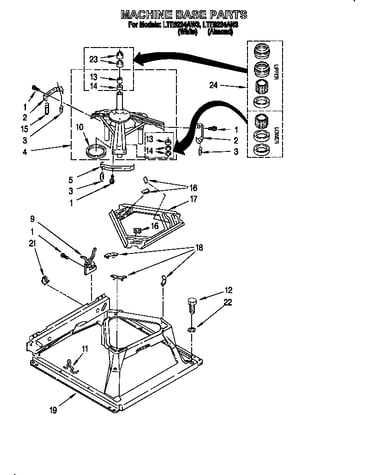 Machine base