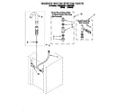 Whirlpool LTE6234AN3 washer water system diagram