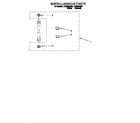 Whirlpool LTE6234AW3 miscellaneous diagram