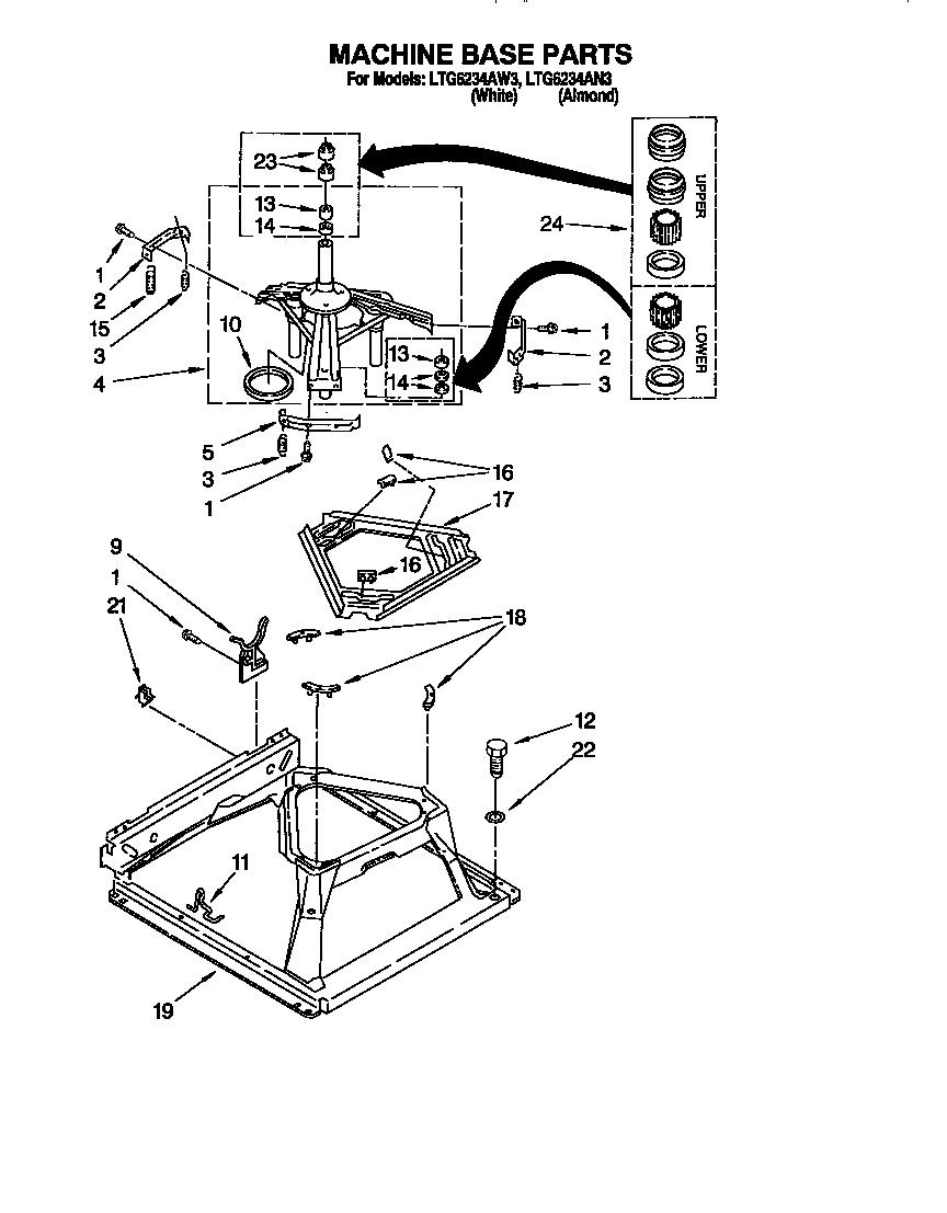 Machine base