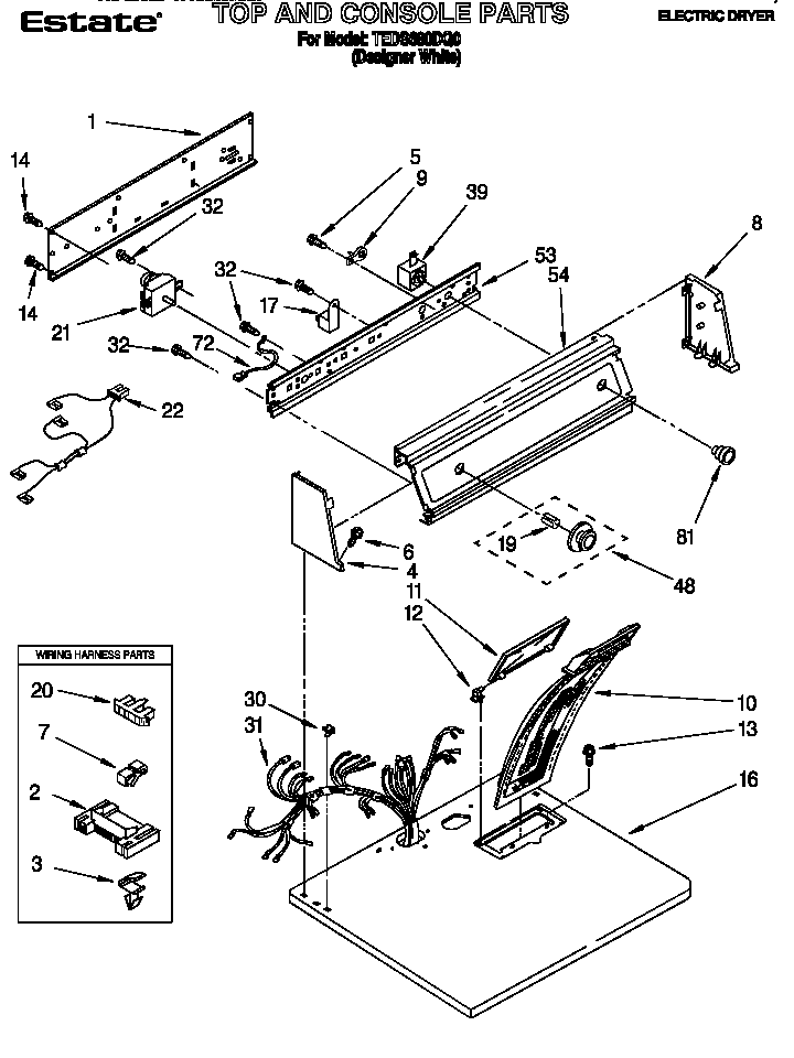 Parts diagram