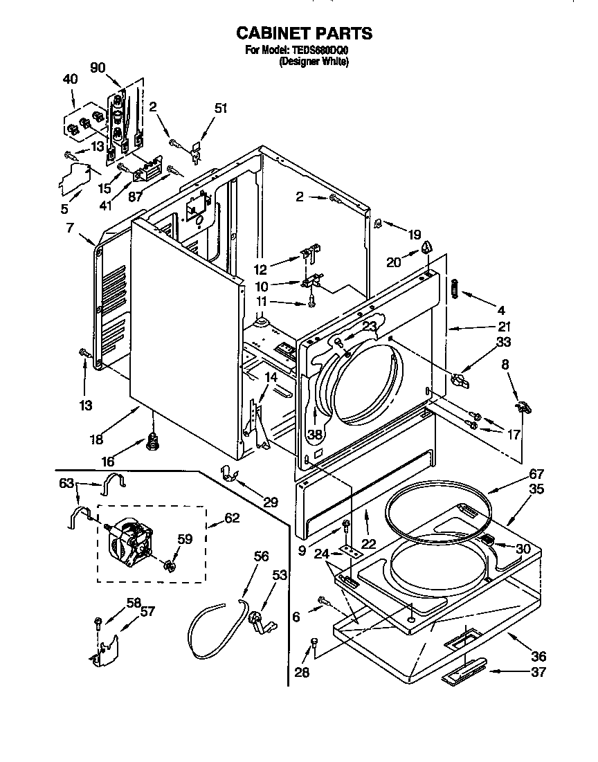 Parts diagram