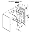 Refrigerator door