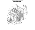 Whirlpool ET22PKXDW00 refrigerator door diagram