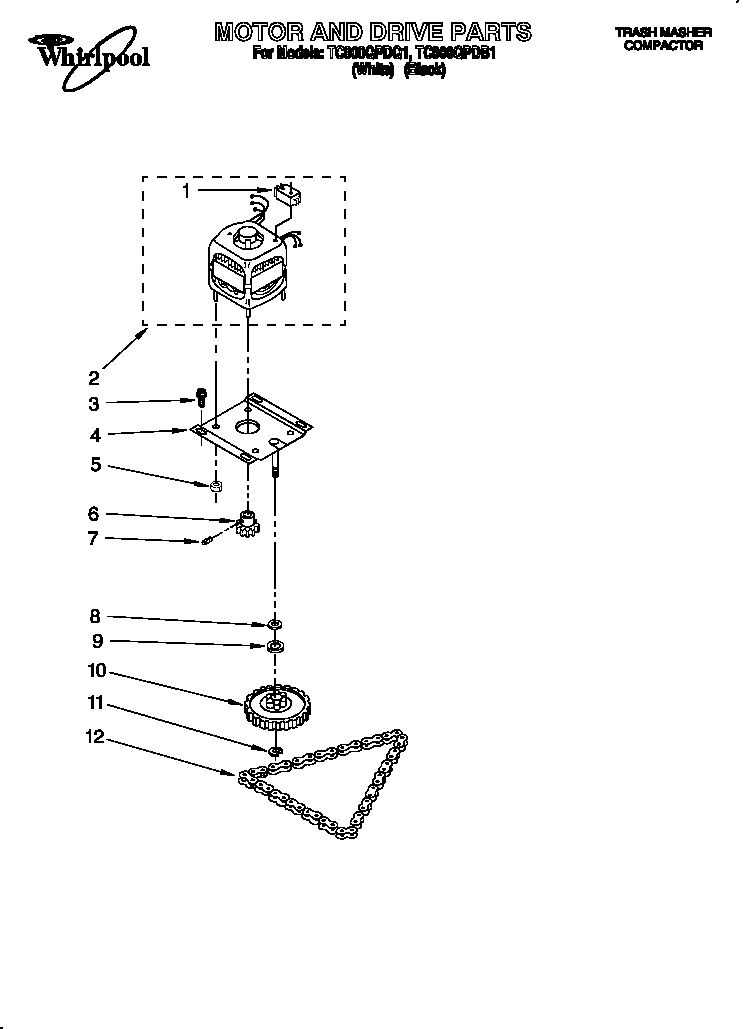 Motor and drive