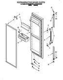 Refrigerator door