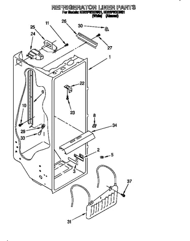 Refrigerator liner