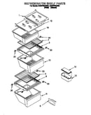 Refrigerator shelf