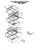 Refrigerator shelf