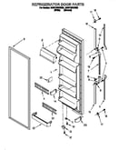 Refrigerator door