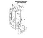 Whirlpool ED25PQXDW01 refrigerator liner diagram