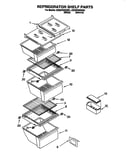 Refrigerator shelf