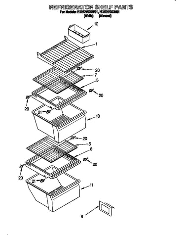 Refrigerator shelf