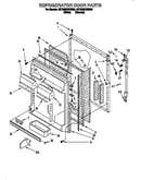 Refrigerator door