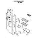 Whirlpool ED20ZKXDN01 freezer liner diagram