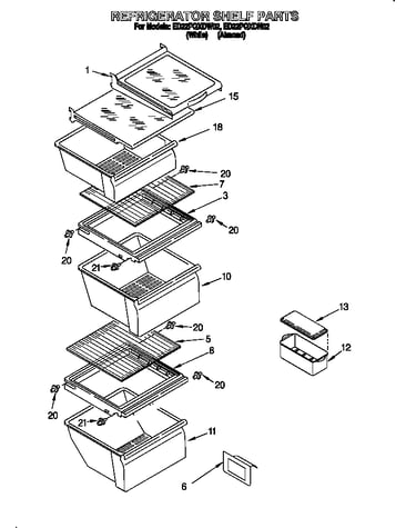 Refrigerator shelf