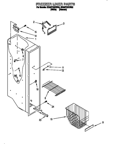 Freezer liner