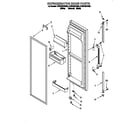 Whirlpool ED25DSXDB03 refrigerator door diagram