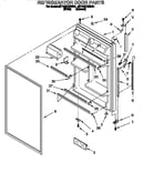 Refrigerator door