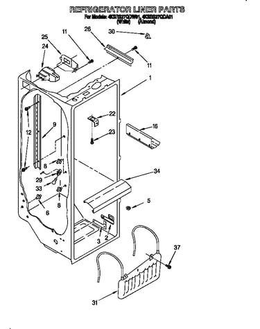 Refrigerator liner