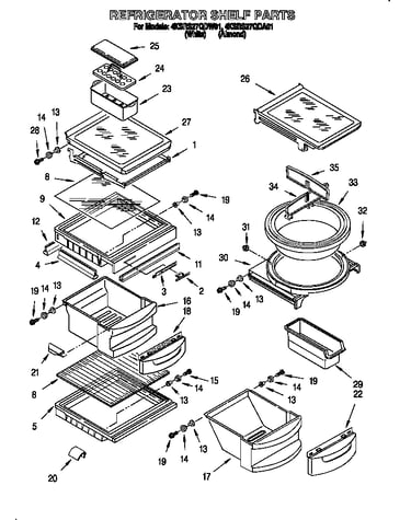 Refrigerator shelf