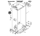 KitchenAid KSSS42MDX02 cabinet diagram