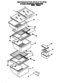 Refrigerator shelf