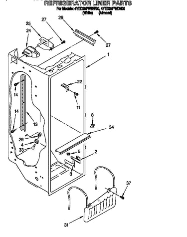Refrigerator liner