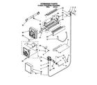 Whirlpool 4YED25PWDW00 icemaker diagram