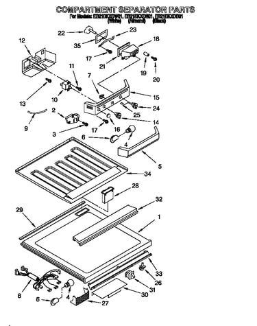 Compartment separator