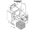 KitchenAid KERI500YWH4 oven chassis diagram