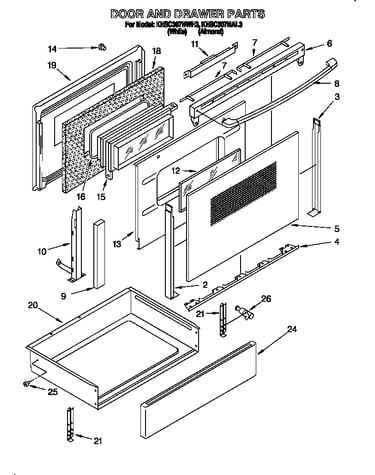Door and drawer