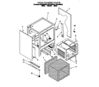 KitchenAid KESC300BBL3 oven chassis diagram