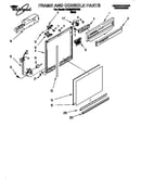 Frame and console