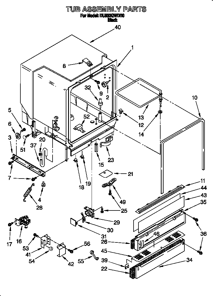 TUB ASSEMBLY