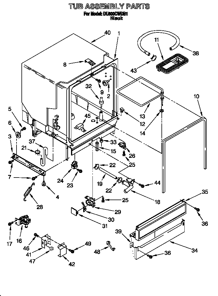 TUB ASSEMBLY