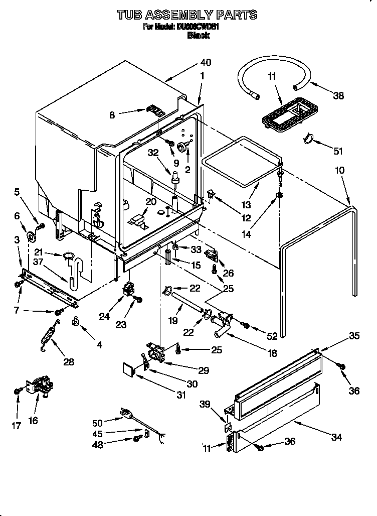 TUB ASSEMBLY