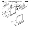 Frame and console