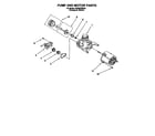 Whirlpool DU806CWDQ2 pump and motor diagram