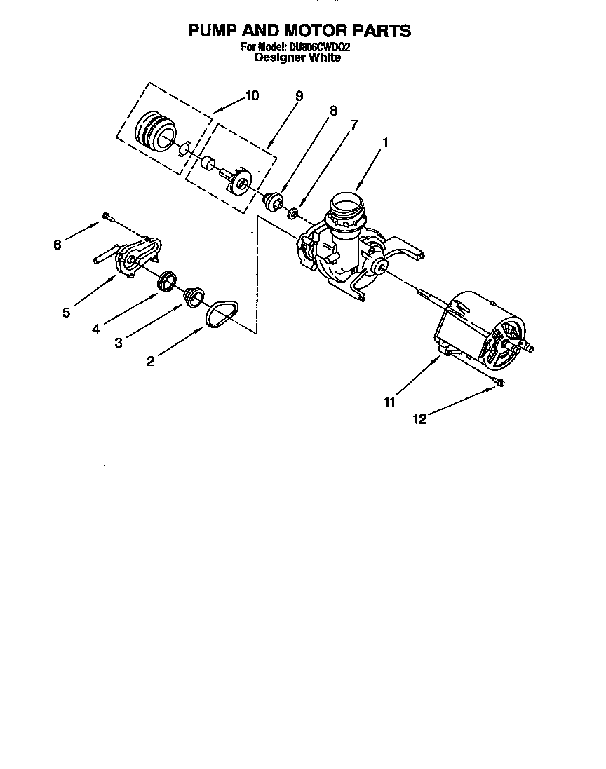 Pump and motor