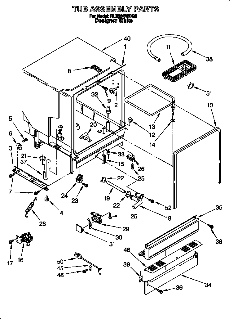 Tub assembly