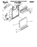 Frame and console