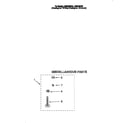 Whirlpool LSR6132DQ0 miscellaneous diagram