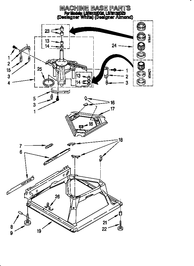 Machine base