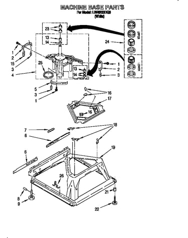 Machine base