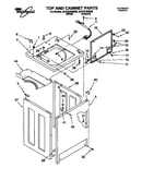 Top and cabinet